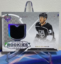 2019-20 Upper Deck ULTIMATE Hockey KALE CLAGUE #151 ROOKIE JERSEY 269/399 #ERROR