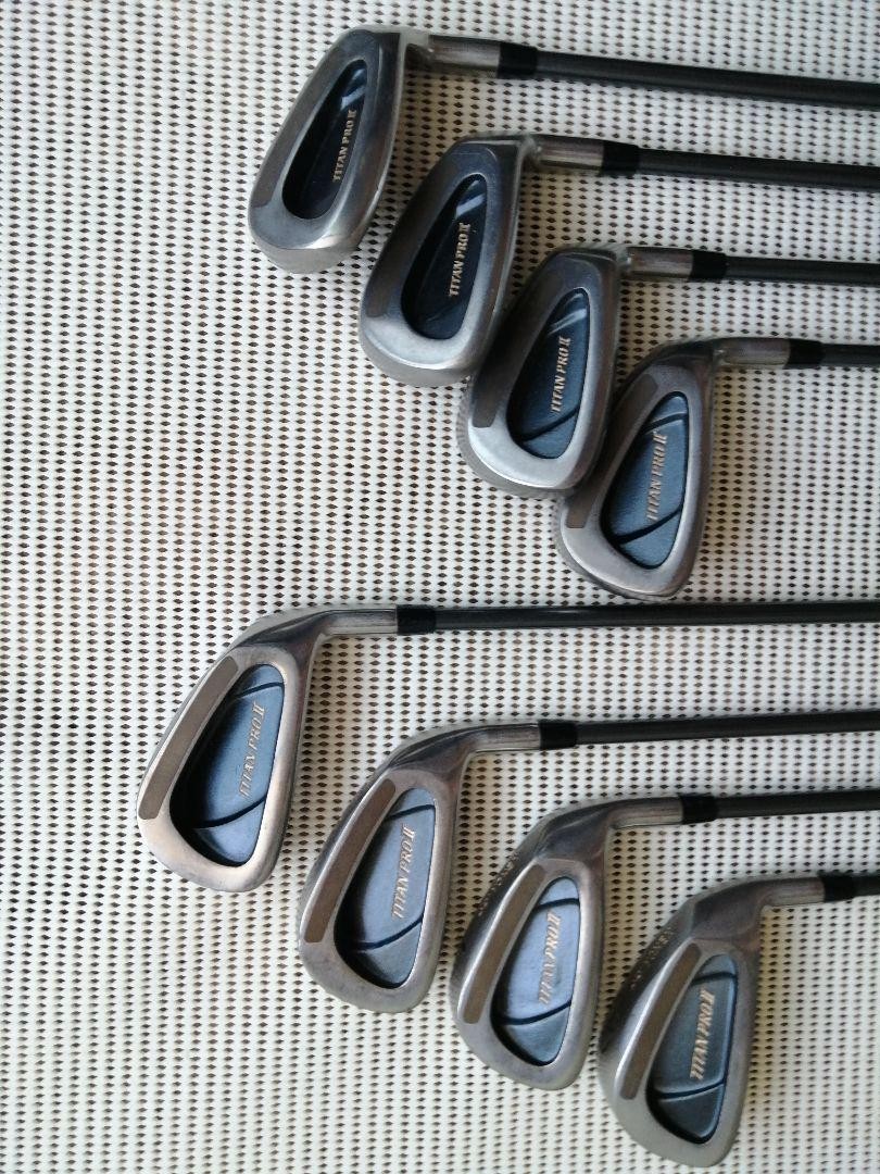 Yonex Iron Set Titanium Pro 2 4 9 P A | eBay