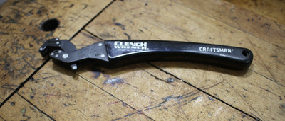 Craftsman Grip CLENCH WRENCH wrench, clean