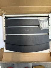 17.5" Wall Mounted Fold Down Shower Seat Attached To Wall (Black)