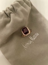 Le Vian Rose Gold Cocktail Ring Emerald Cut G...