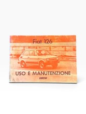 Fiat 126 Original 1980 Ownerhandbook Use And Maintenance Booklet Vintage