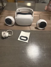 Meta Oculus Quest 2 128GB Virtual Reality Headset W/ Controllers - Elite Strap