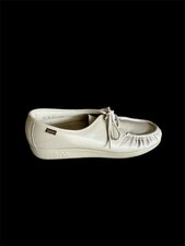 SAS Siesta Women Shoes 8.5 Beige K3122347 Made In USA