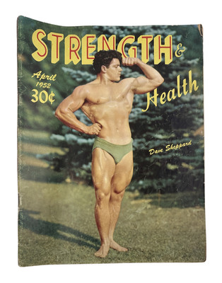 Strength and Health Magazine April 1952 Dave Sheppard Cover