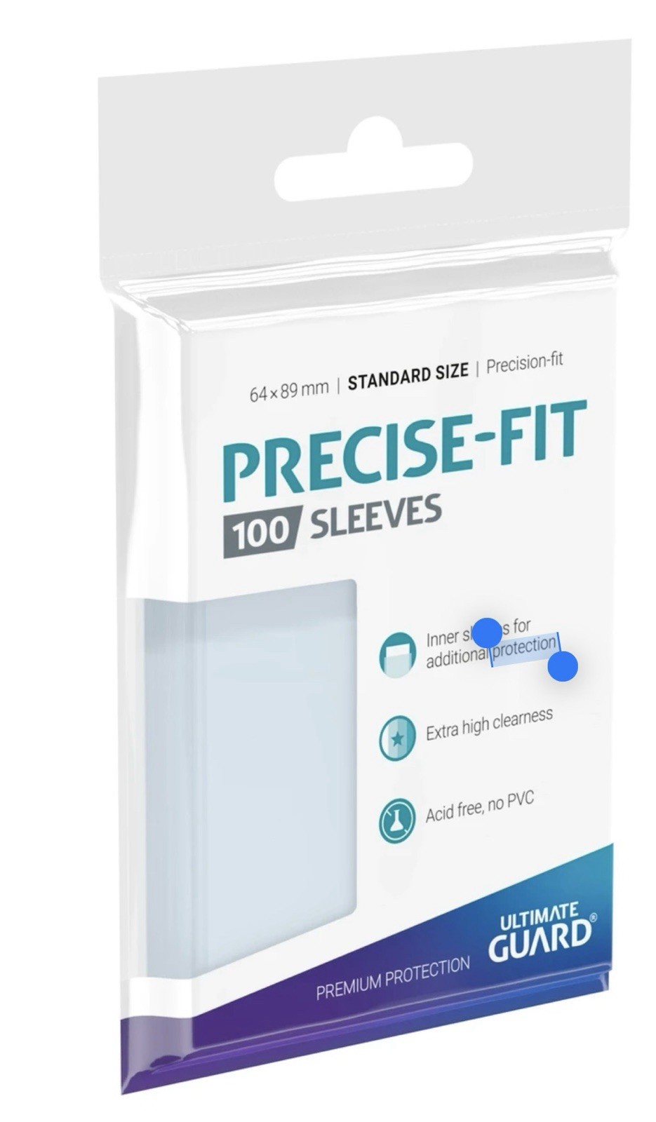 Ultimate Guard 100 Precise-Fit Sleeves Standard Pokemon, Magic, One-Piece Hüllen - Image 3