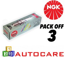 NGK Laser Iridium Spark Plug set - 3 Pack - Part Number: ILFR5T11 No. 96779 3pk