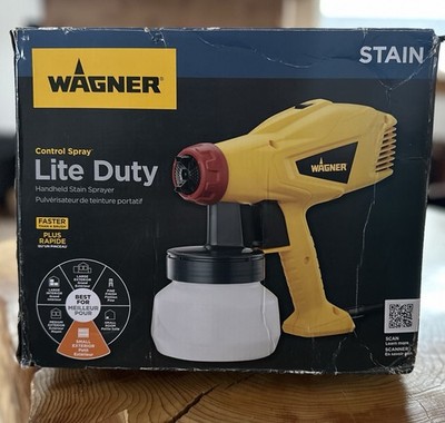 Wagner SprayTech Control Spray Lite Duty Stain Paint Gun 2416642