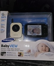 Samsung Baby View Wireless Video Monitor Night Vision Long Range Mic  Speaker
