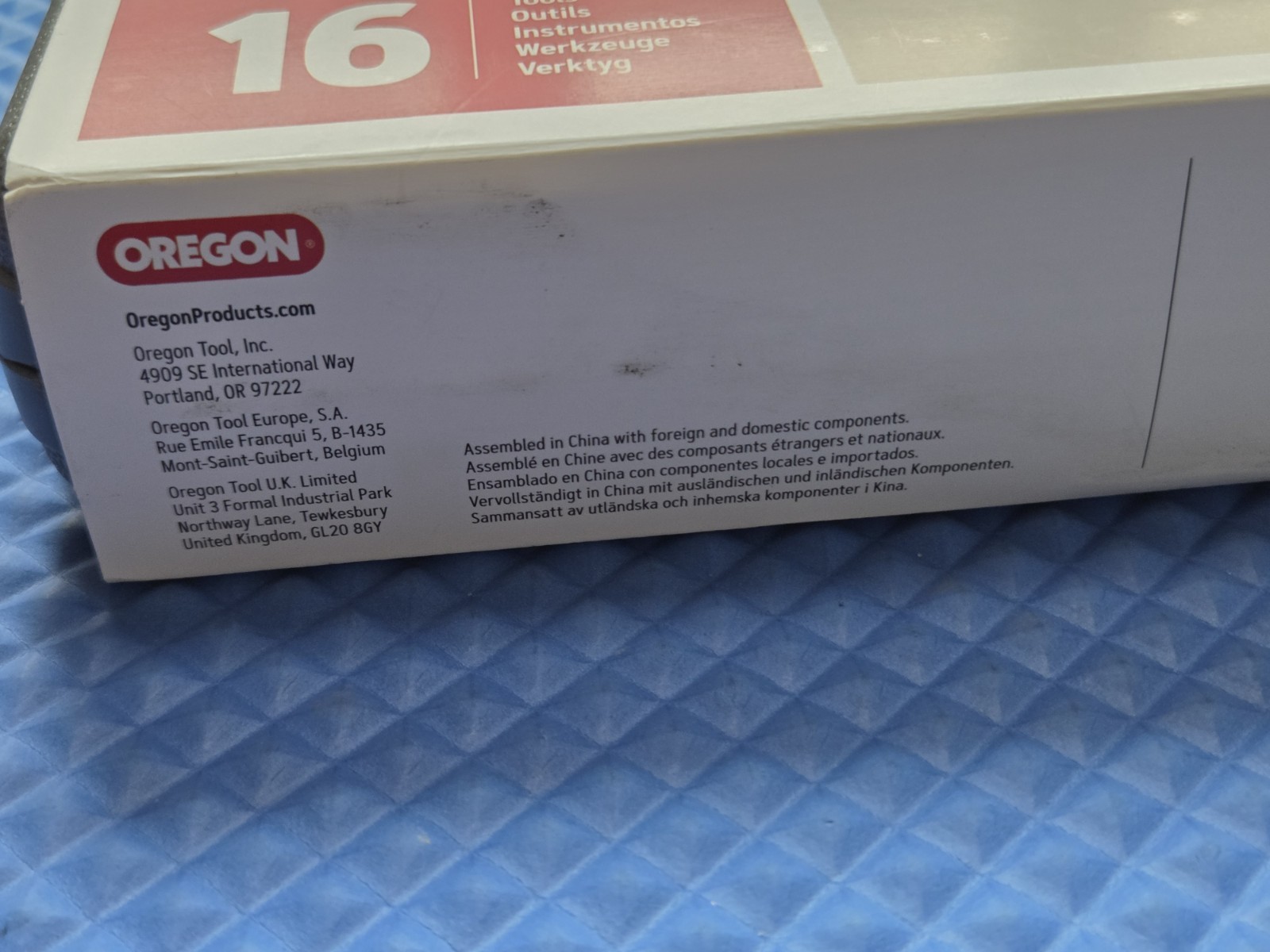 Oregon 16 Tool Chainsaw Sharpening Kit 601981 Chain Saw File Sharpening Guide