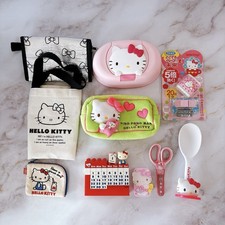 Hello Kitty Sanrio Mixed Merchandise Lot of 9 Accessories Japan Import