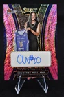 2025 Panini WNBA Select Basketball Courtney Williams Auto Pink Shimmer 4/5
