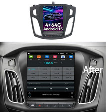 For Ford Focus 2012-2018 Auto Apple Carplay Car Radio Stereo Gps Navi Android 15
