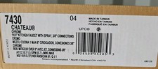MOEN 7430 Chateau One-Handle Low Arc Kitchen Faucet Chrome Finish