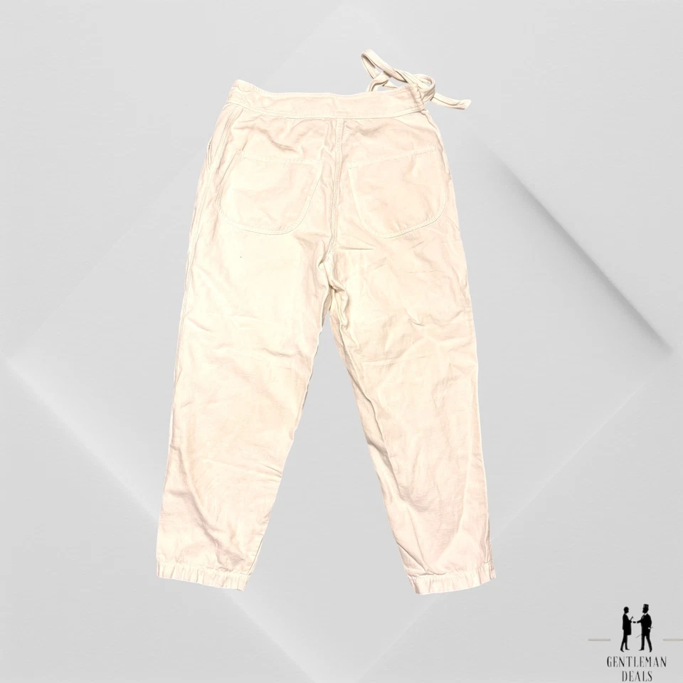 Pantalones de mezclilla Ulla Johnson Storm Barrel talla 4 lazo cintura holgados cónicos tiro alto 28x24 Foto 3 de 4