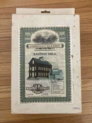 RAILWAY DESIGN ASSOCIATES #105 - EASTON MILL - HO Scale -  PLASTIC KIT
