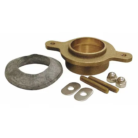 Jones Stephens Brass Urinal Flange Kit,IPS,2",4-1/4" F10005 Jones Stephens - Picture 1 of 1
