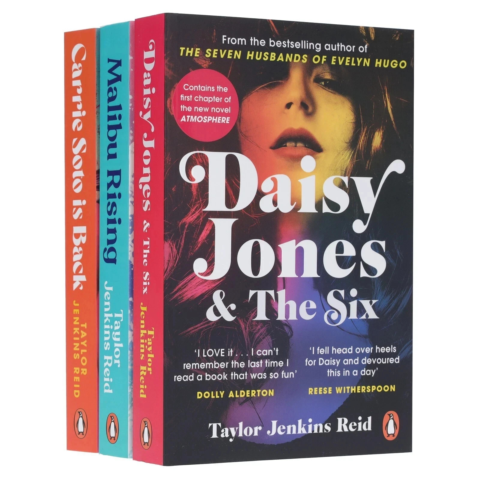 Taylor Jenkins Reid Collection 3 Books Set Daisy Jones The Six, Malibu Rising