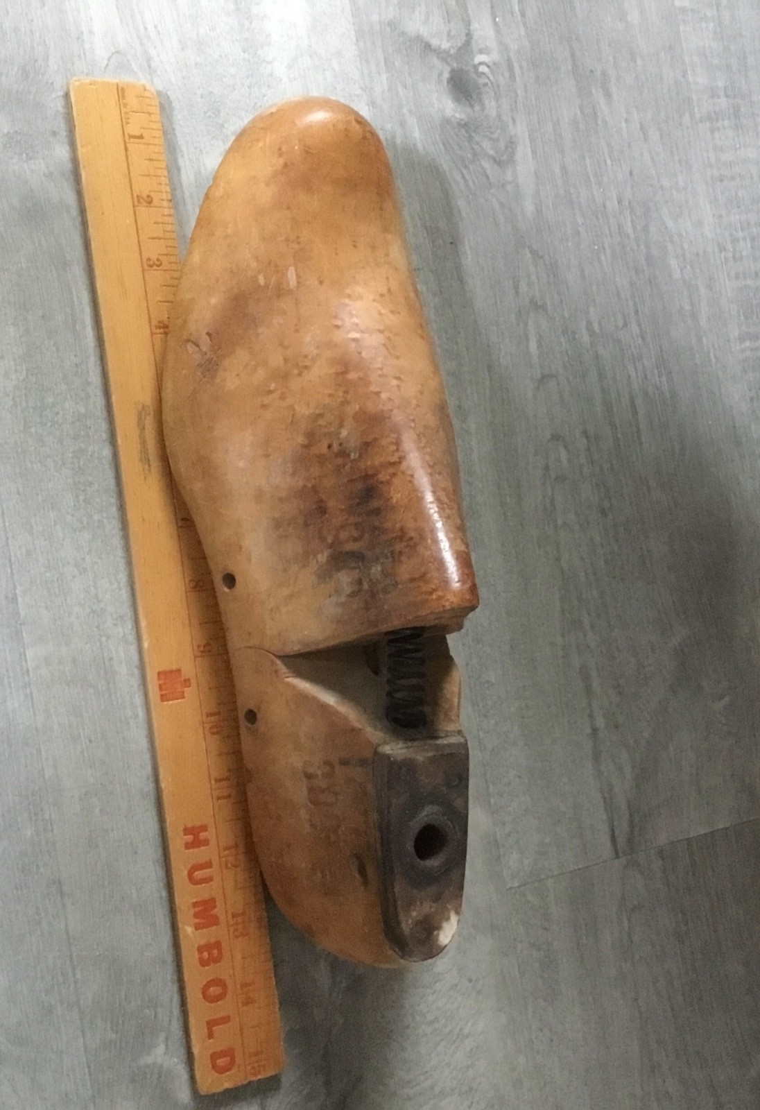Vintage Cobbler's Wooden Shoe last