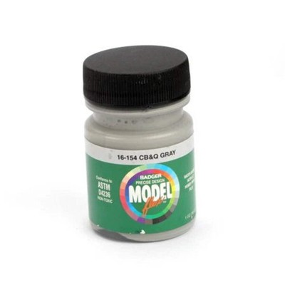 Badger 16-154 MODELFlex Acrylic Paint 1oz Chicago, Burlington & Quincy Gray
