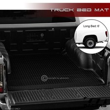 For 2004-2012 Coloradocanyon 6 Black Rubber Diamond Truck Bed Floor Mat Liner For 2004-2012 Coloradocanyon 6 Black Rubber Diamond Truck Bed Floor Mat Liner
