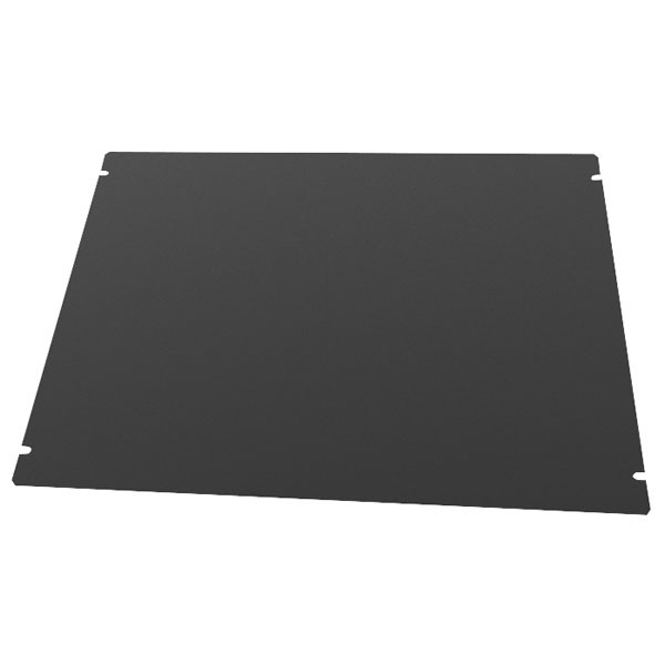 Hammond Chassis Bottom Panel 432x305x1mm Steel Black