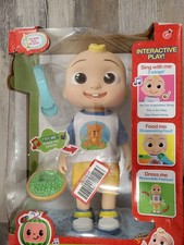 Cocomelon DELUXE INTERACTIVE JJ DOLL Feed Dress Sing With Me