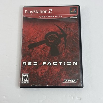 Red Faction (Sony PlayStation 2, 2001) GH CIB - FREE SHIPPING