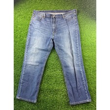 Levi  s Men 541 Athletic Fit Relaxed Jeans Blue Stretch Denim W42 L30 Medium Wash