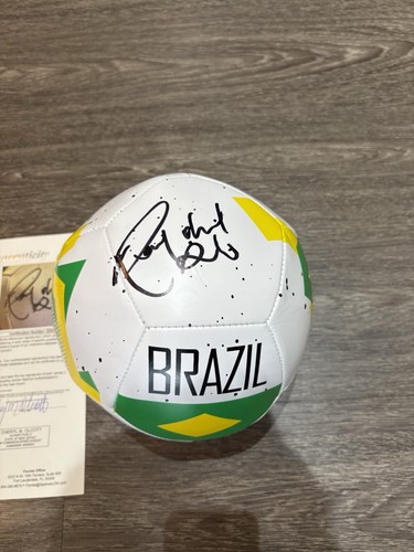 Ronaldinho R10 signed Autographed Brazil soccer ball JSA COA Football Barcelona! - Picture 3 of 8