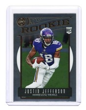 2020 Chronicles Legacy Justin Jefferson Rookie Base Card #209. rookie card picture