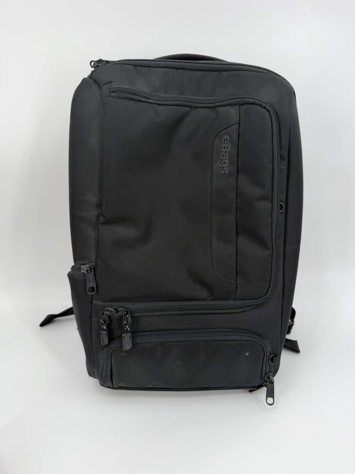 eBags EB2146-16 TLS Travel Professional Slim Laptop Backpack Black Orange