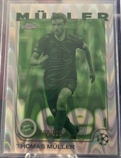 2025 Topps Chrome - Thomas Muller Night Vision Lava # /225 Bayern Munich #99