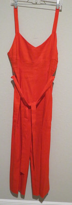 Womens clothing Antonio Melani Red Jumpsuit wide leg new with tags