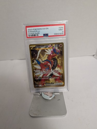 Koraidon ex graded PSA 9 for sale on eBay