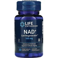 Life Extension Nad+ Cell Regenerator Nicotinamide Riboside, 100 mg/ 30 Veg Caps