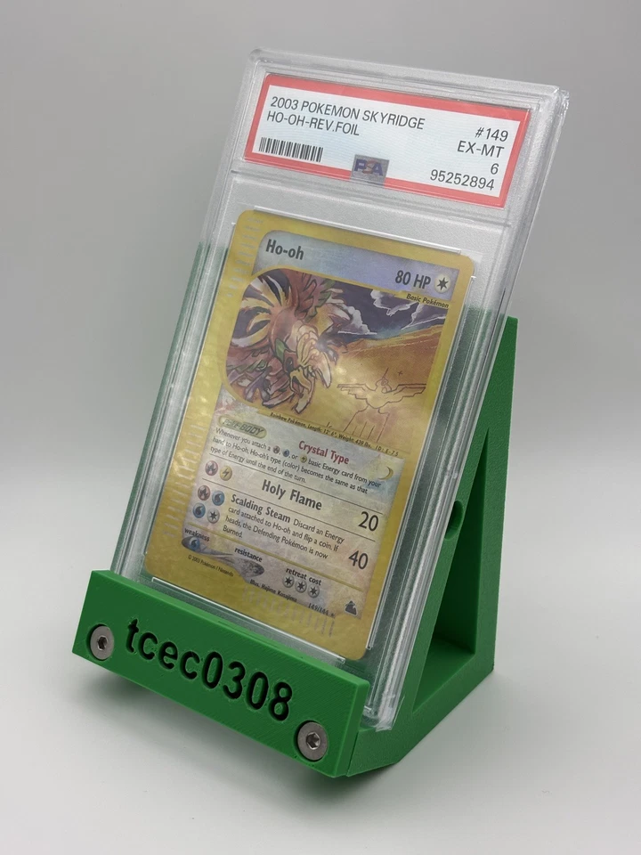 Pokémon - Crystal Ho-oh - 149/144 - Skyridge - PSA 6 - Reverse Holo Secret Rare  - Image 2 of 4