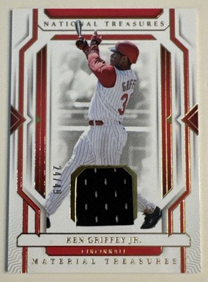Ken Griffey Jr 2024 Panini National Treasures - Material Treasures /49 (ME)