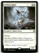 Selfless Spirit 706 NM Baldur's Gate CLB Magic MTG