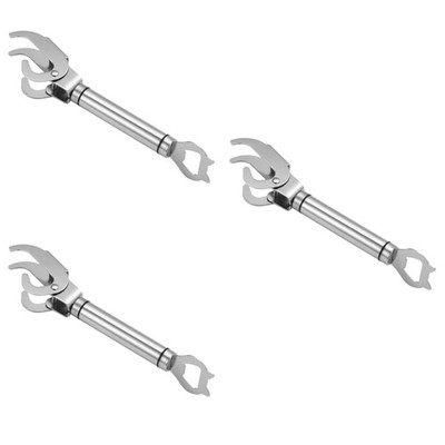 3pcs Hot Plate Gripper Anti -Miss -Küchen -Gadget Hot Bowl Tong Clip Hold mit