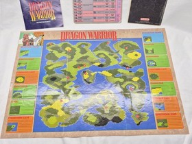 Dragon Warrior (NES 1989) - HANDBOOK + MANUAL + MAPS/POSTERS + GUIDE
