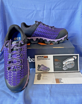 Timberland Pro Powertrain Sport SD+ Alloy Safety Toe Size 7 Women's Shoes PPE