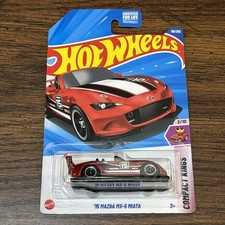 2025 Hot Wheels D-CASE #80 Red ‘15 Mazda MX-5 Miata