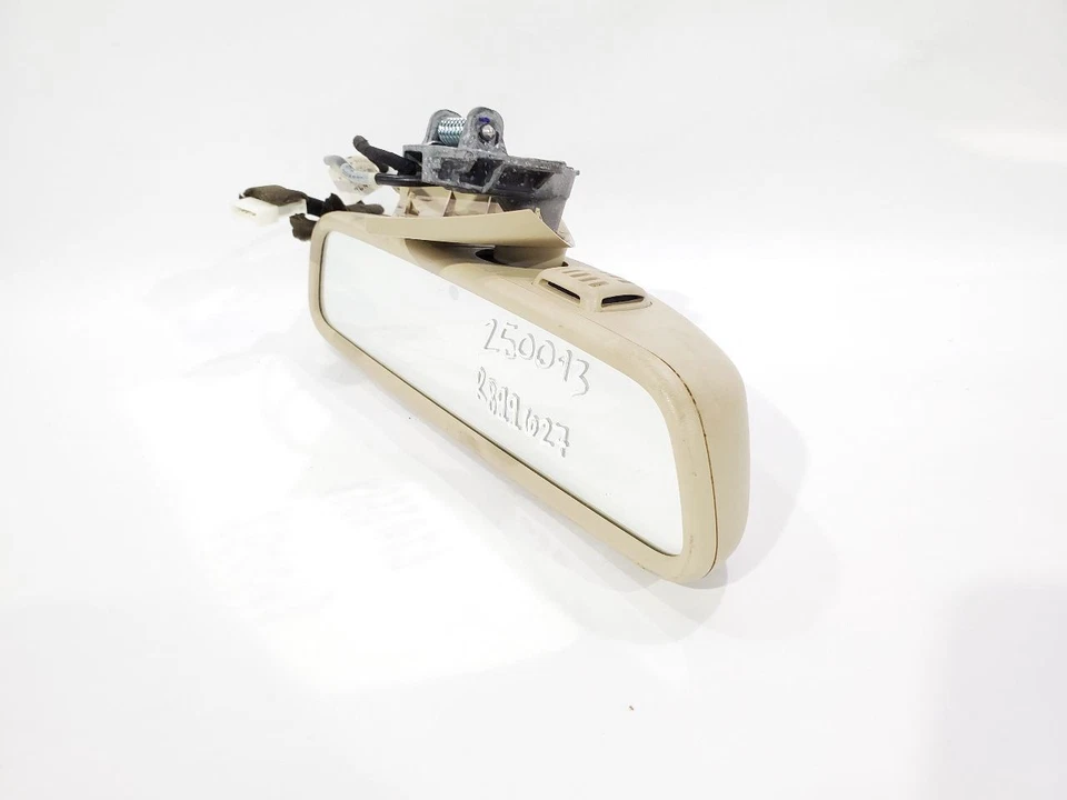 2013 2017 Mercedes CLS550 OEM Rear View Mirror Beige e11026530 - Image 3 of 4