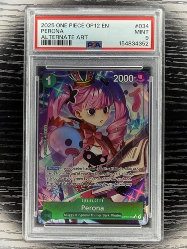 Perona (Alternate Art) graded PSA 9 for sale on eBay
