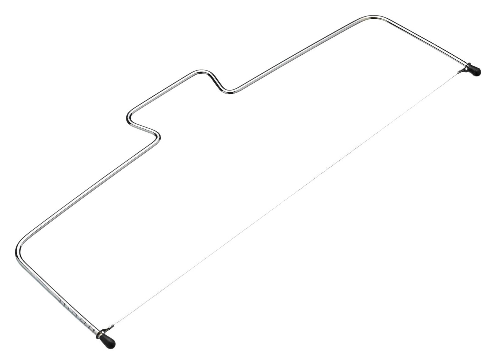KitchenCraft Sweetly Does It Cake Slicer, Leveller, Layer 40 cm, Silver