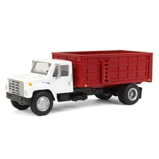 Spec Cast 1/64 White & Red 1982 International S1954 Grain Truck BAM-002