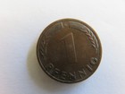 1949-J and 1950-G Germany 1 Pfennig Bank of German States — photo 4