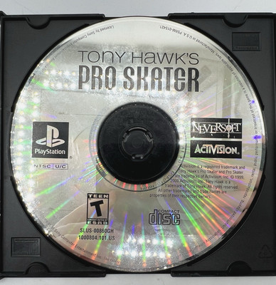 Tony Hawks Pro Skater PS1 PlayStation 1 Greatest Hits Disc Only
