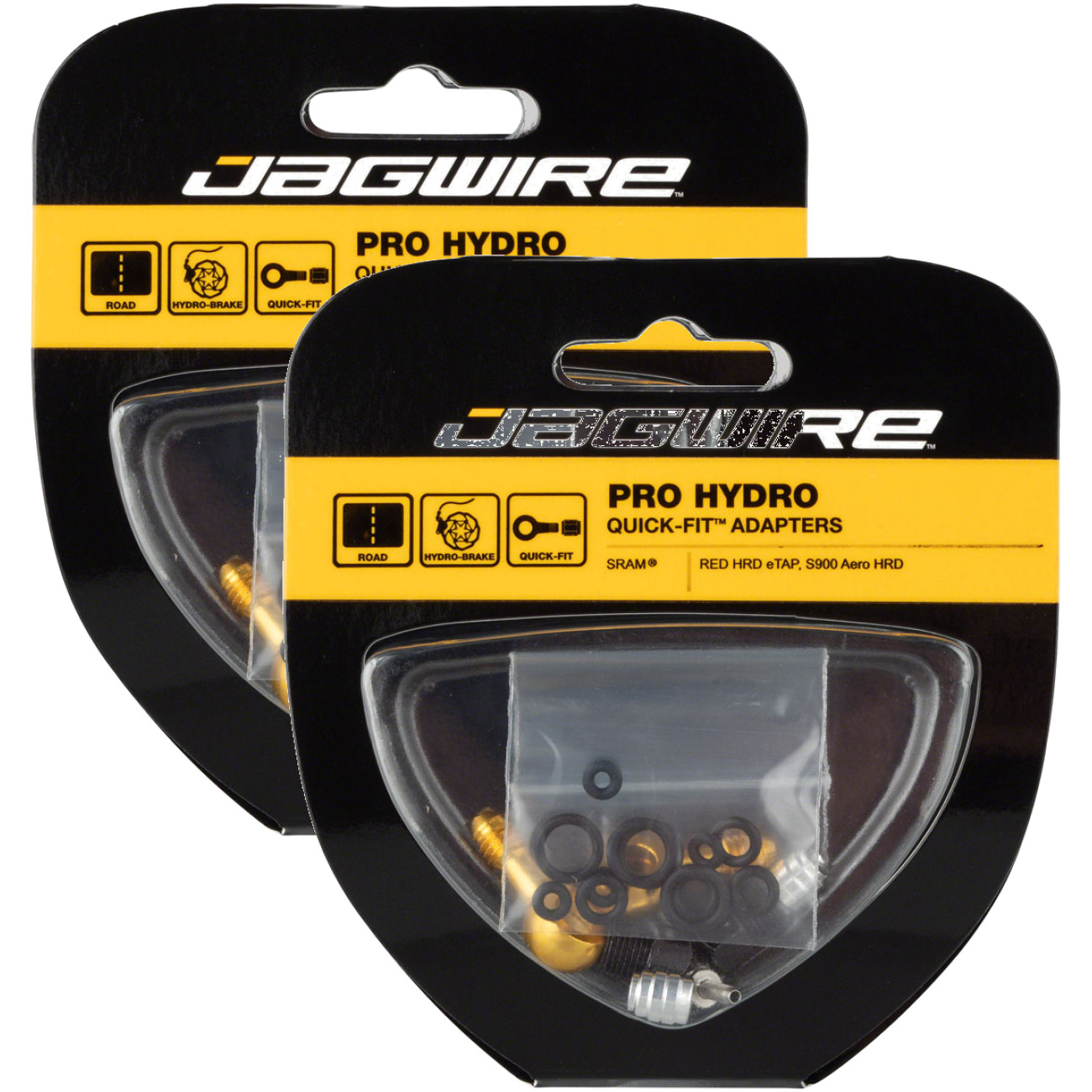 Комплект из 2 быстросъемных адаптеров Jagwire Pro для гидравлического шланга 8090₽